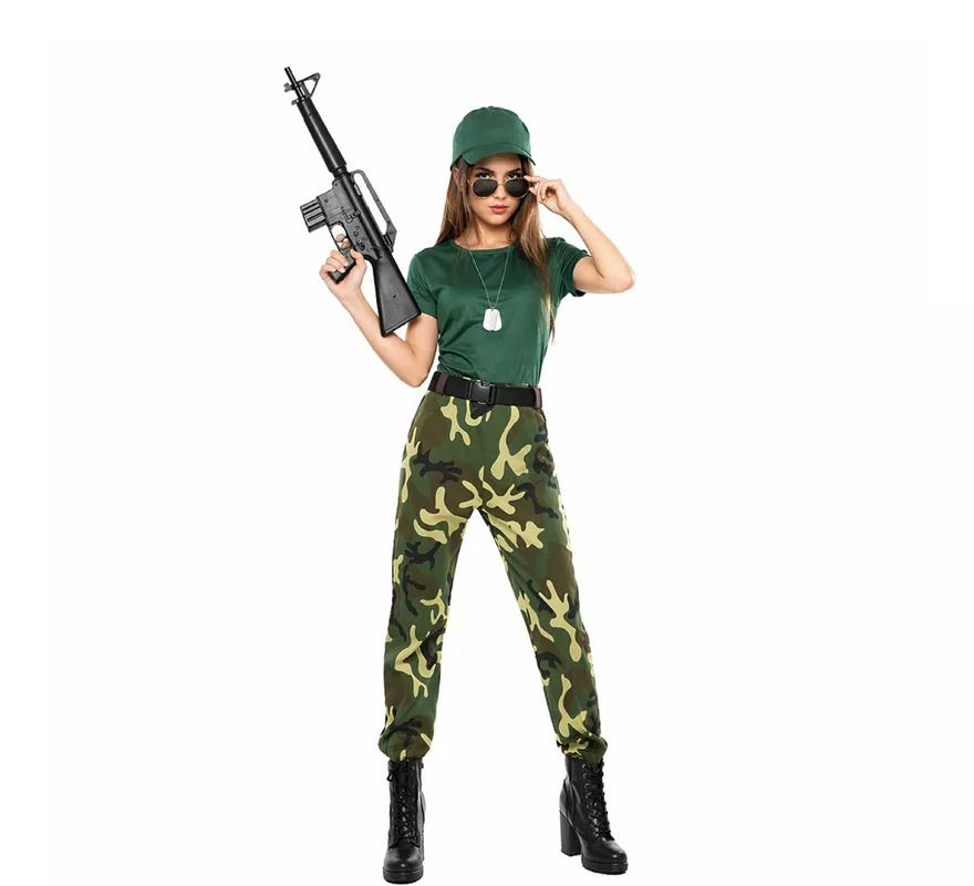 Translation missing: it.Disfraz de Paramilitar para mujer