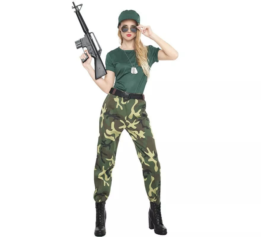 Translation missing: it.Disfraz de Paramilitar para mujer
