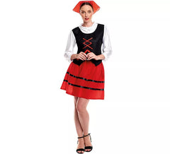 Costume da pastore del villaggio per donna