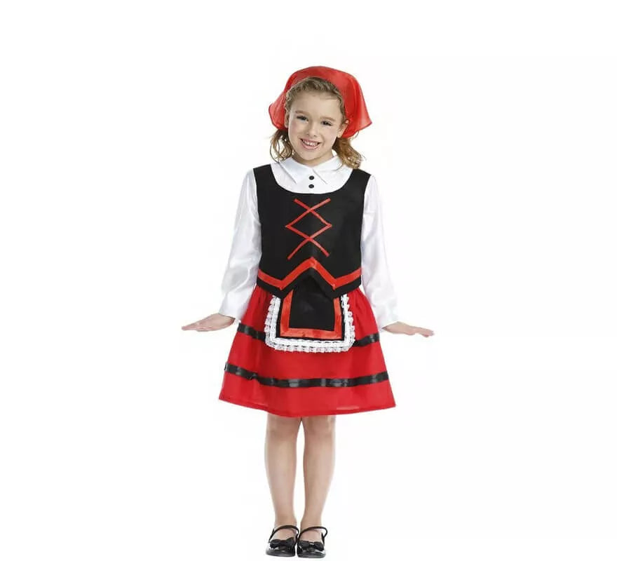 Translation missing: it.Disfraz de Pastora con Delantal para niña y bebé