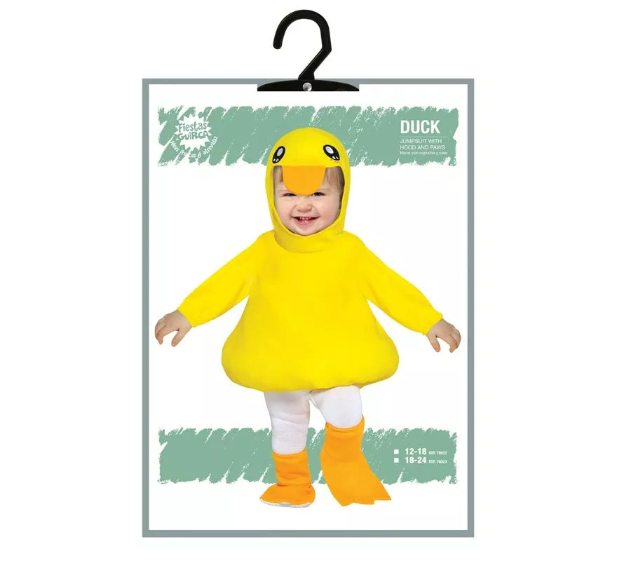Translation missing: it.Disfraz de Pato Amarillo para bebé