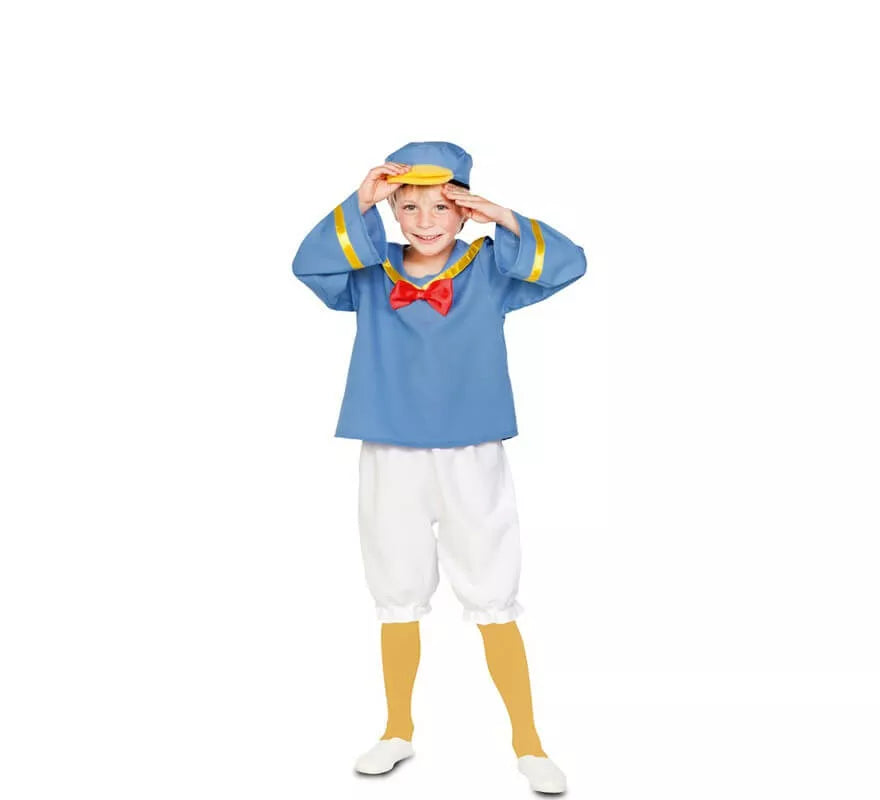 Translation missing: es.Disfraz de Pato marinero para niño