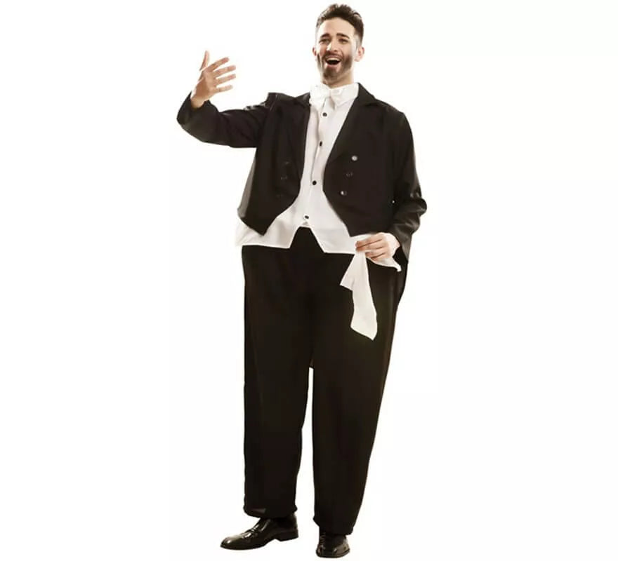 Translation missing: it.Disfraz de Pavarotti cantante de ópera para hombre