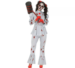 Costume da clown assassino malvagio per donna