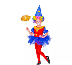 Costume da clown danzante per bambina