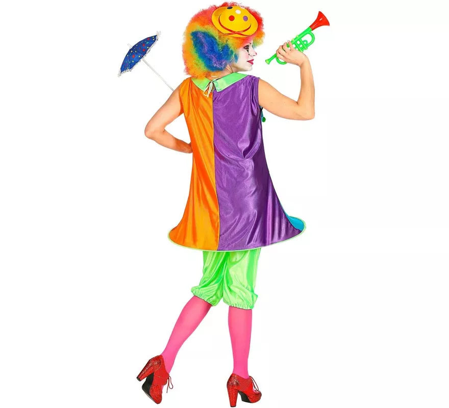 Translation missing: it.Disfraz de Payasa Colorines para mujer