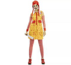 Costume da clown killer per donna