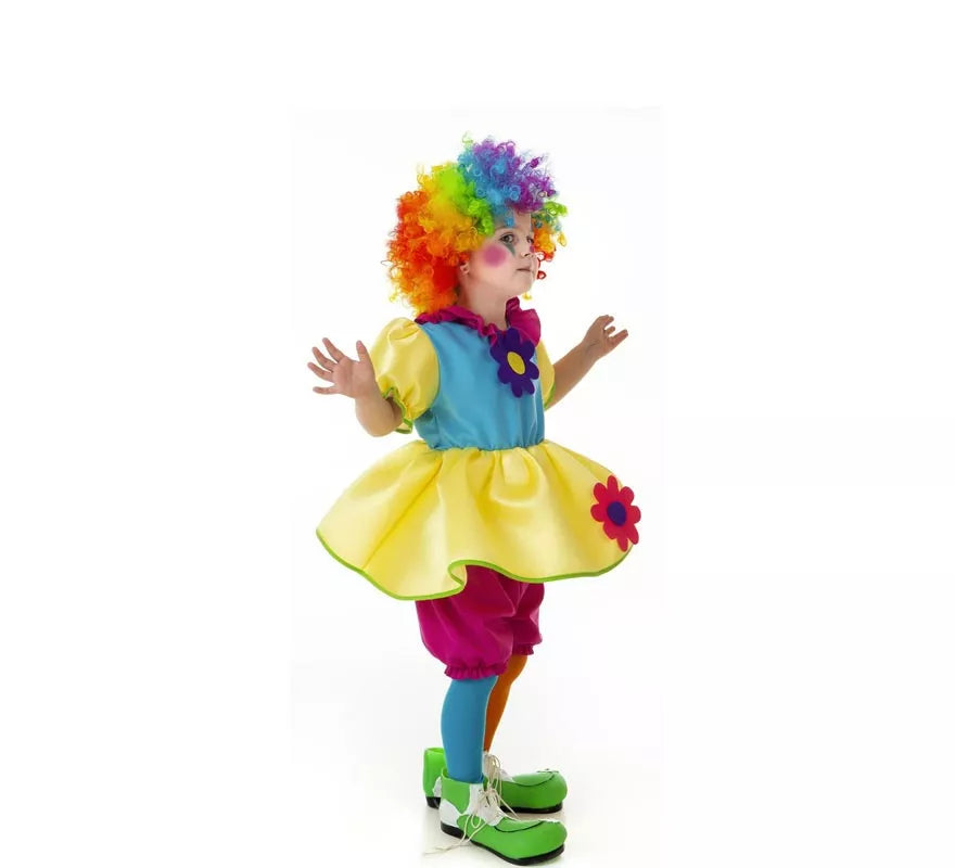 Translation missing: it.Disfraz de Payasa de Circo para niña