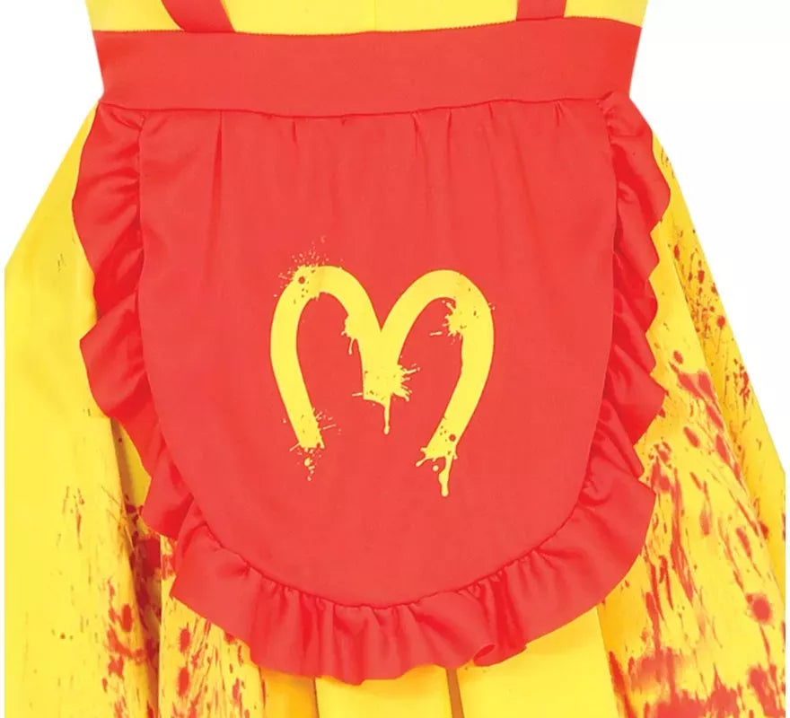 Translation missing: it.Disfraz de Payasa de Hamburguesa Asesina para mujer