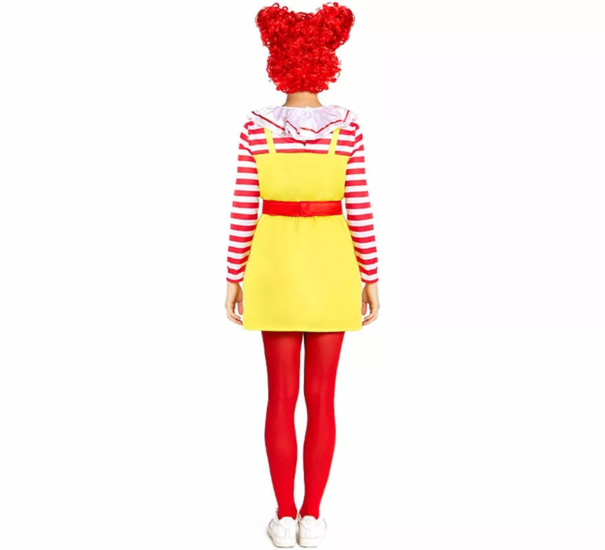Translation missing: it.Disfraz de Payasa de Hamburguesa Sádica para mujer