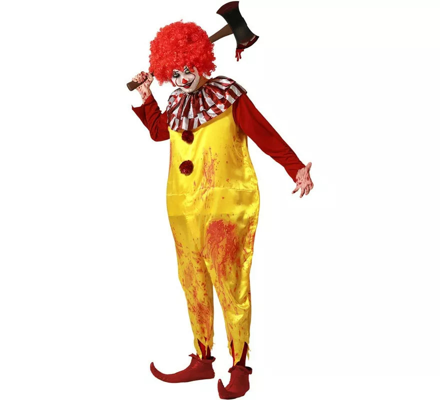 Translation missing: it.Disfraz de Payasa de Hamburguesa Sangrienta para hombre