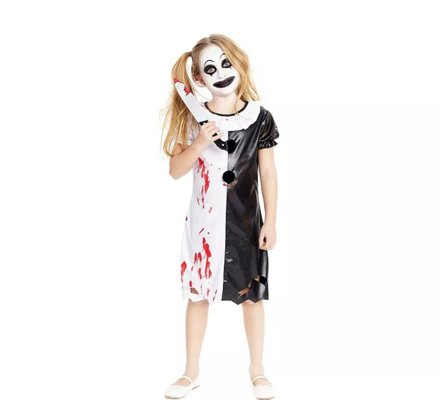 Translation missing: it.Disfraz de Terrifier para niña y adolescente