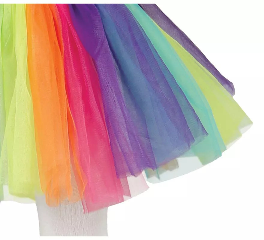 Translation missing: it.Disfraz de Payasita Arcoiris para Niñas