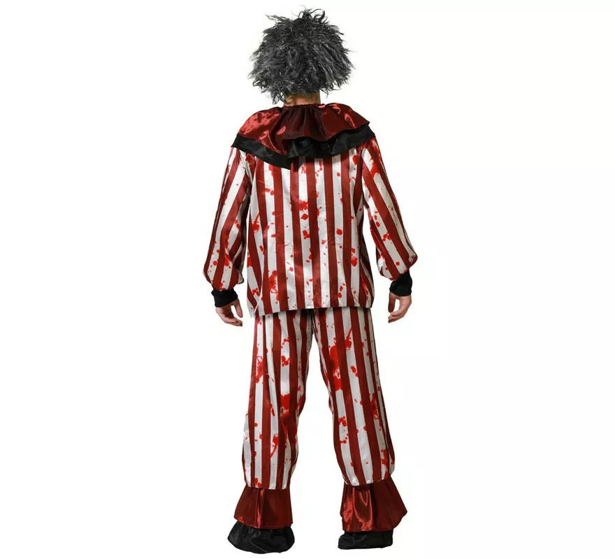 Translation missing: es.Disfraz de Payaso a Rayas para hombre