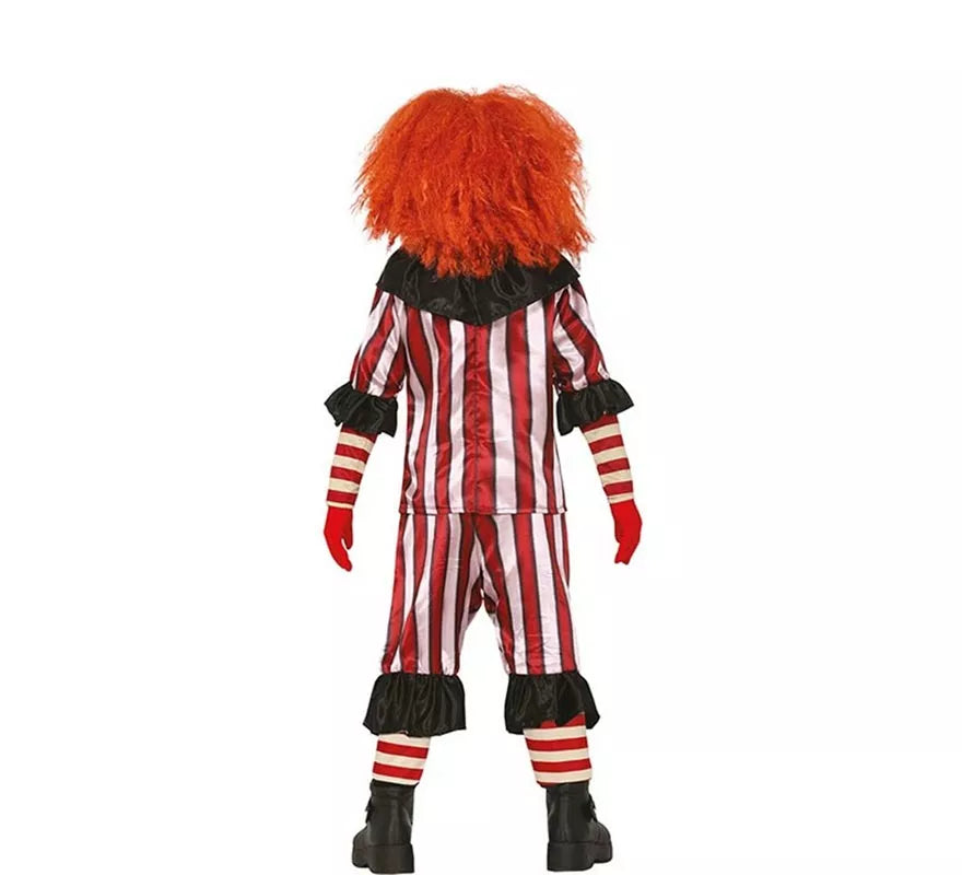 Translation missing: it.Disfraz de Payaso a Rayas para niños