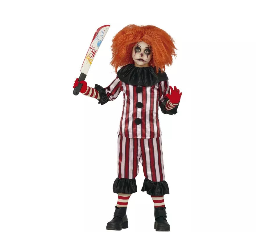 Translation missing: es.Disfraz de Payaso a Rayas para niños