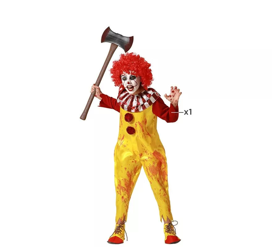Translation missing: it.Disfraz de Payaso Amarillo para niño
