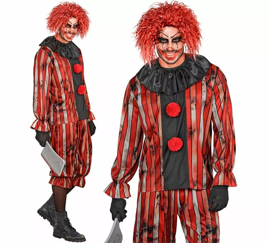 Translation missing: it.Disfraz de Payaso Asesino de Terror para hombre