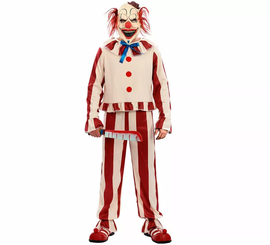 Translation missing: it.Disfraz de Payaso Asesino del Maizal para hombre