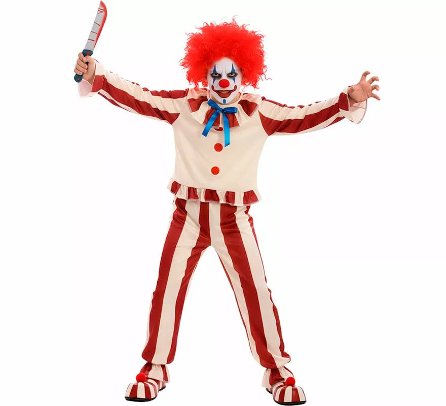 Translation missing: it.Disfraz de Payaso Asesino del Maizal para niño