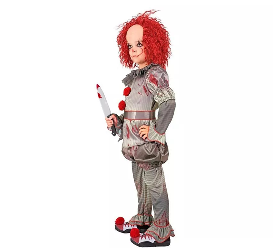 Disfraz de Payaso Aterrador para niño