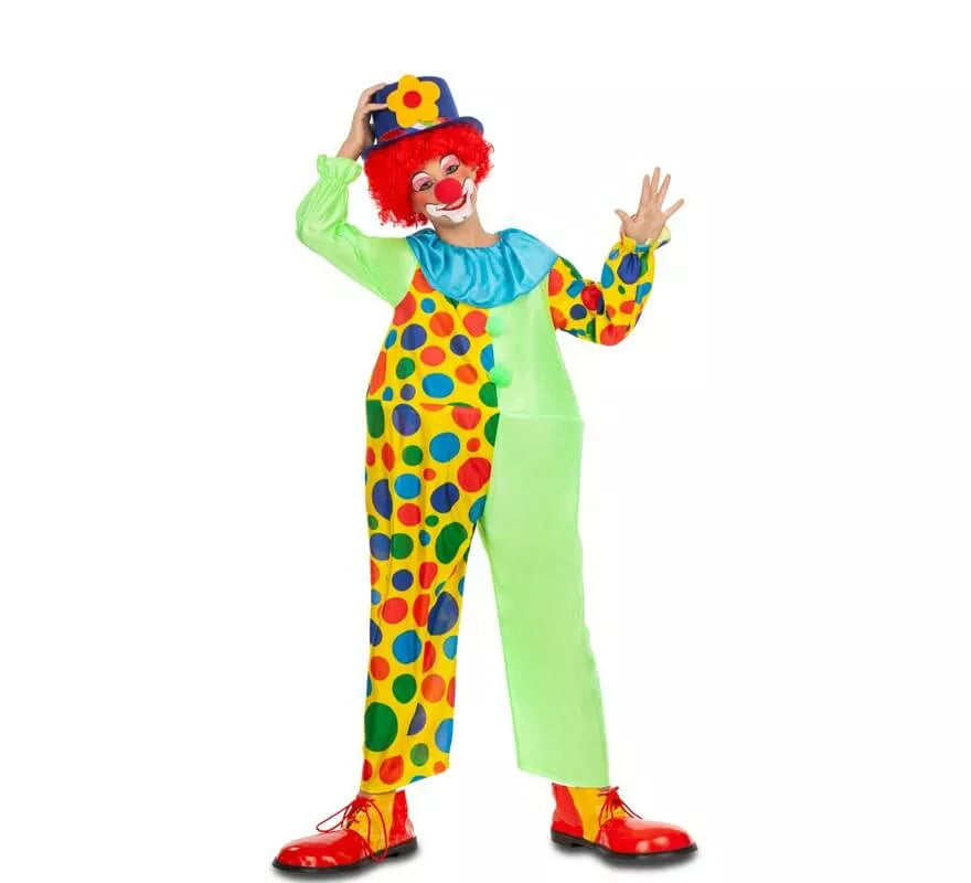 Translation missing: it.Disfraz de Payaso con Aro para niño