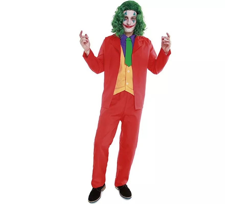 Translation missing: it.Disfraz de Payaso Conflictivo para hombre