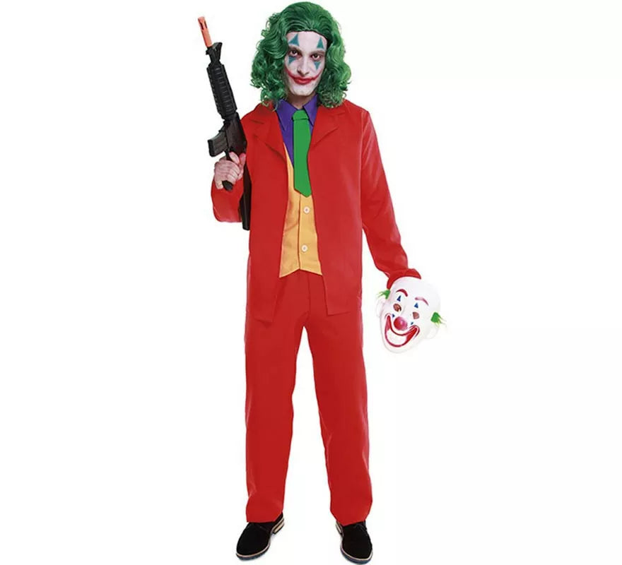 Translation missing: it.Disfraz de Payaso Conflictivo para hombre