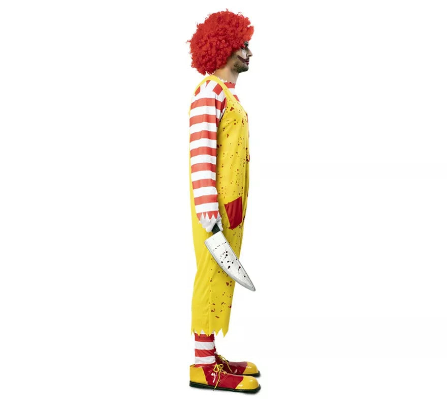 Translation missing: it.Disfraz de Payaso de Hamburguesa Asesino para hombre