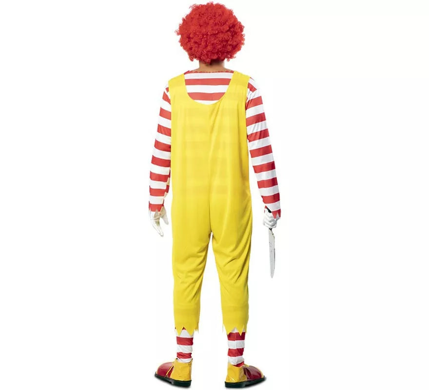 Translation missing: it.Disfraz de Payaso de Hamburguesa Asesino para hombre