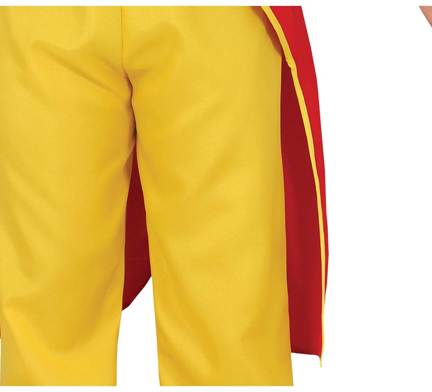 Translation missing: it.Disfraz de Payaso de Traje Rojo y Amarillo para hombre
