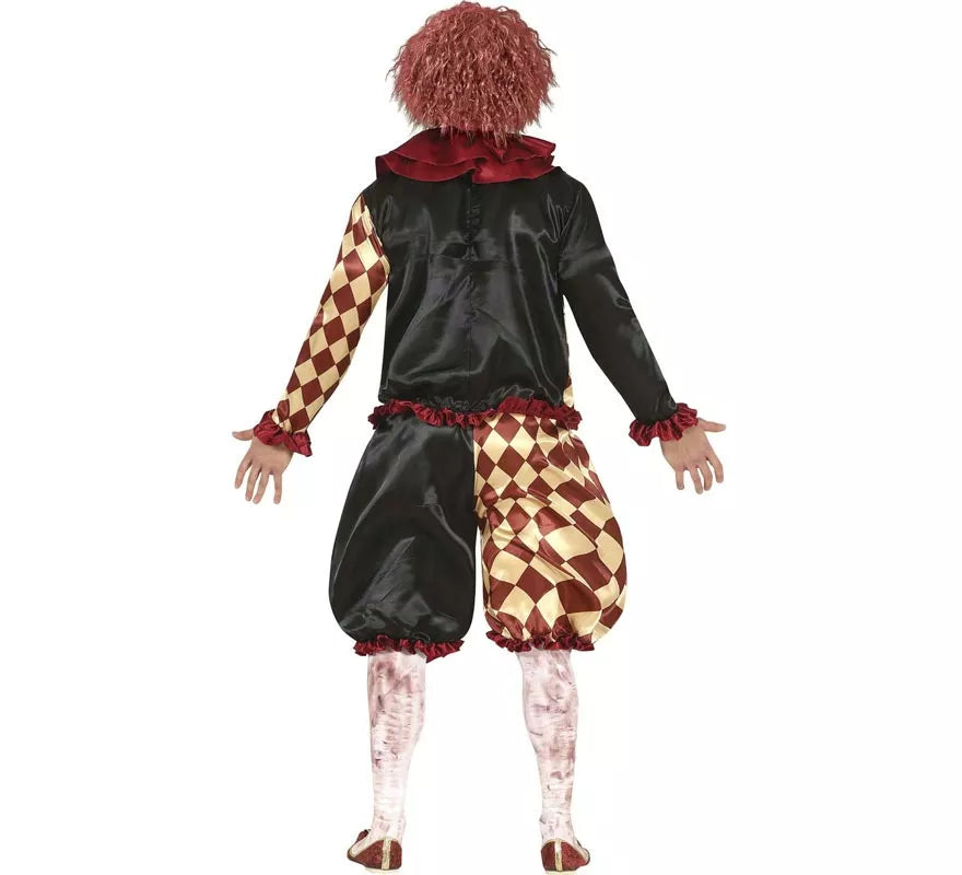Translation missing: it.Disfraz de Payaso del Horror a Cuadros para hombre