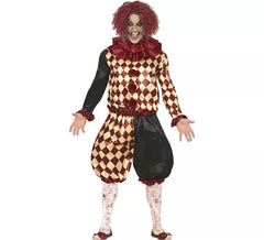 Costume da clown horror scozzese da uomo