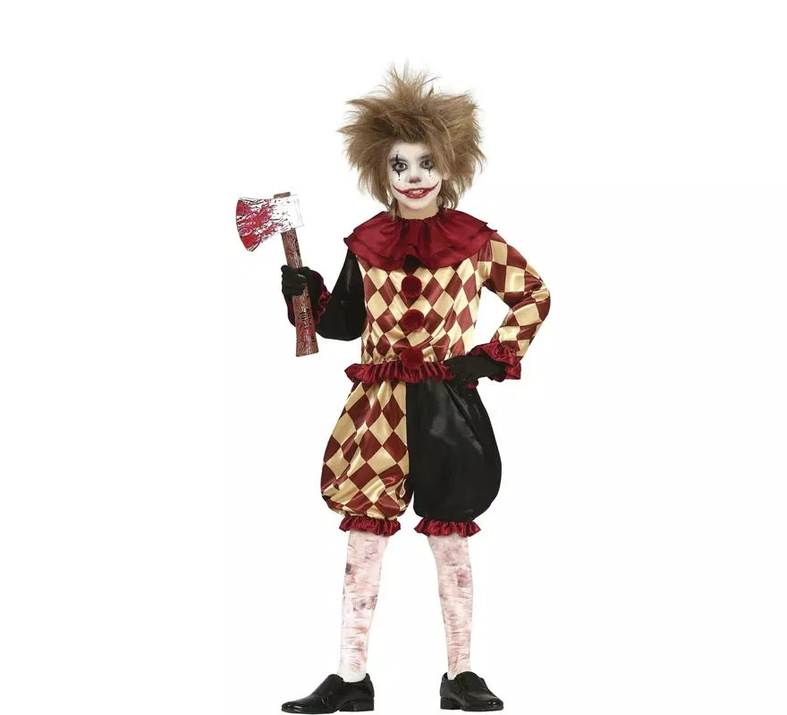 Translation missing: it.Disfraz de Payaso del Horror Sangriento para niño