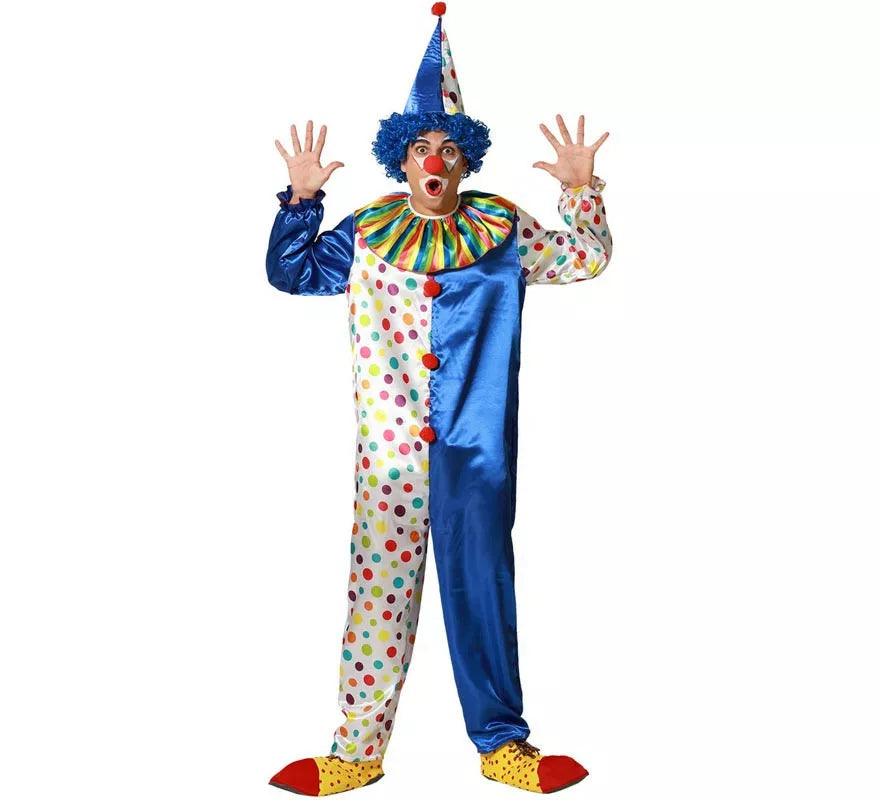 Translation missing: it.Disfraz de Payaso festivo para adulto
