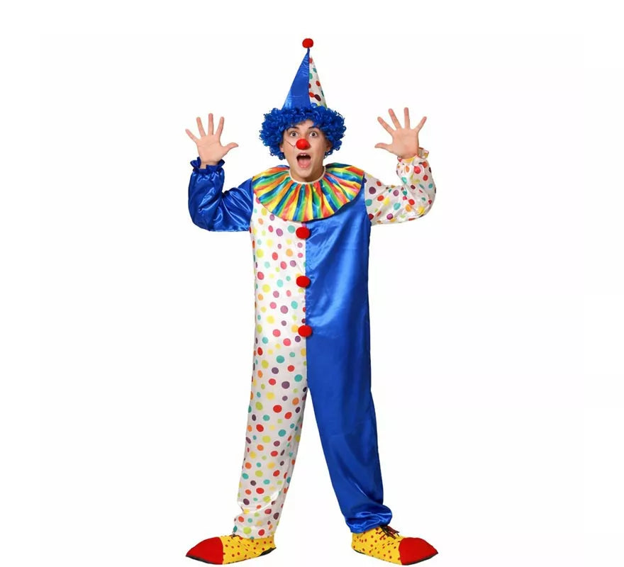 Translation missing: it.Disfraz de Payaso festivo para adulto