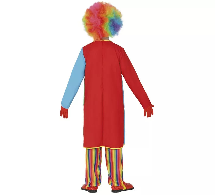 Translation missing: it.Disfraz de Payaso Flowy para hombre