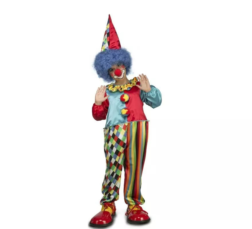 Translation missing: it.Disfraz de Payaso Gordinflón para niño