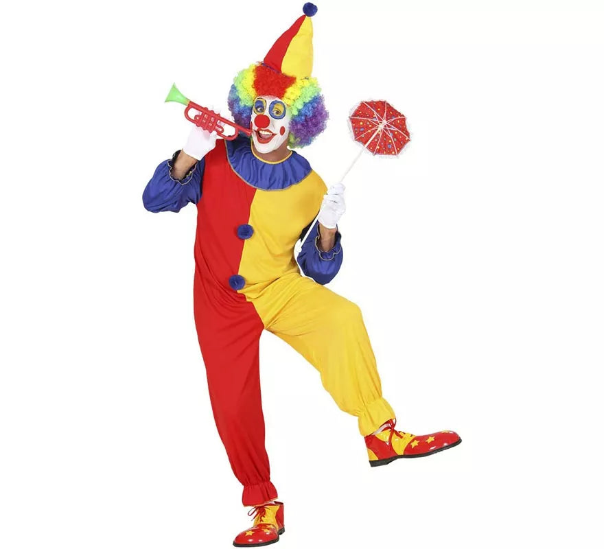 Translation missing: it.Disfraz de Payaso Gracioso para adulto