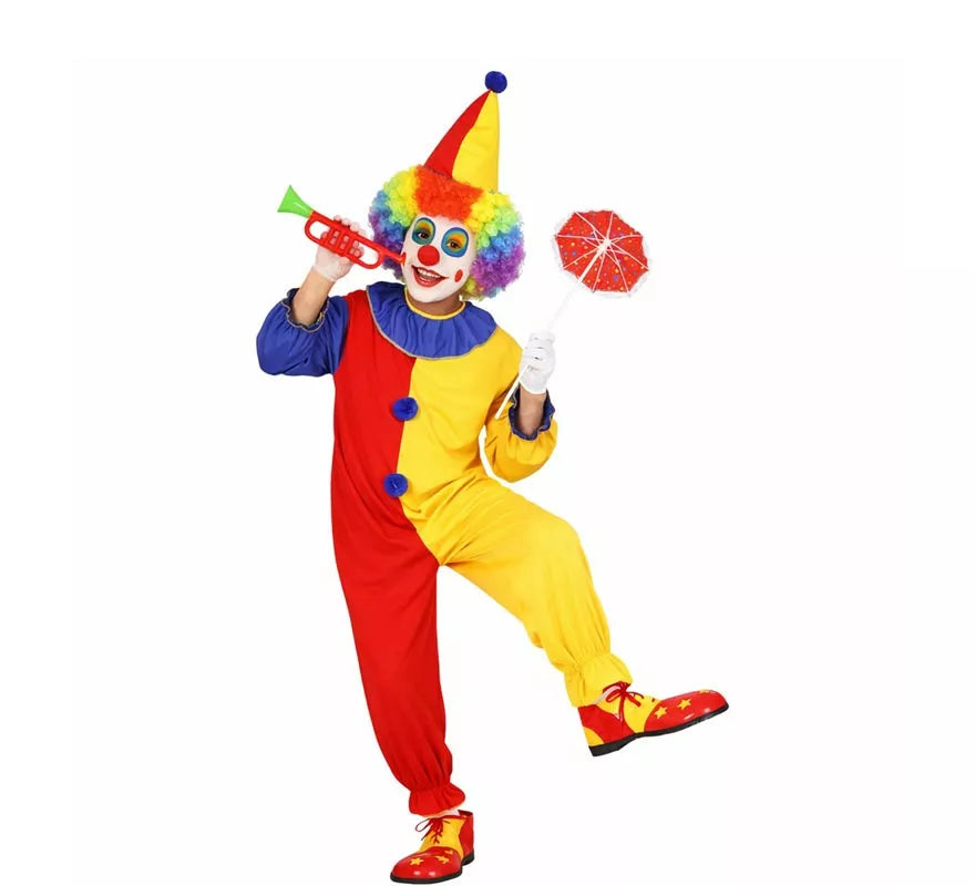 Translation missing: it.Disfraz de Payaso Gracioso para adulto