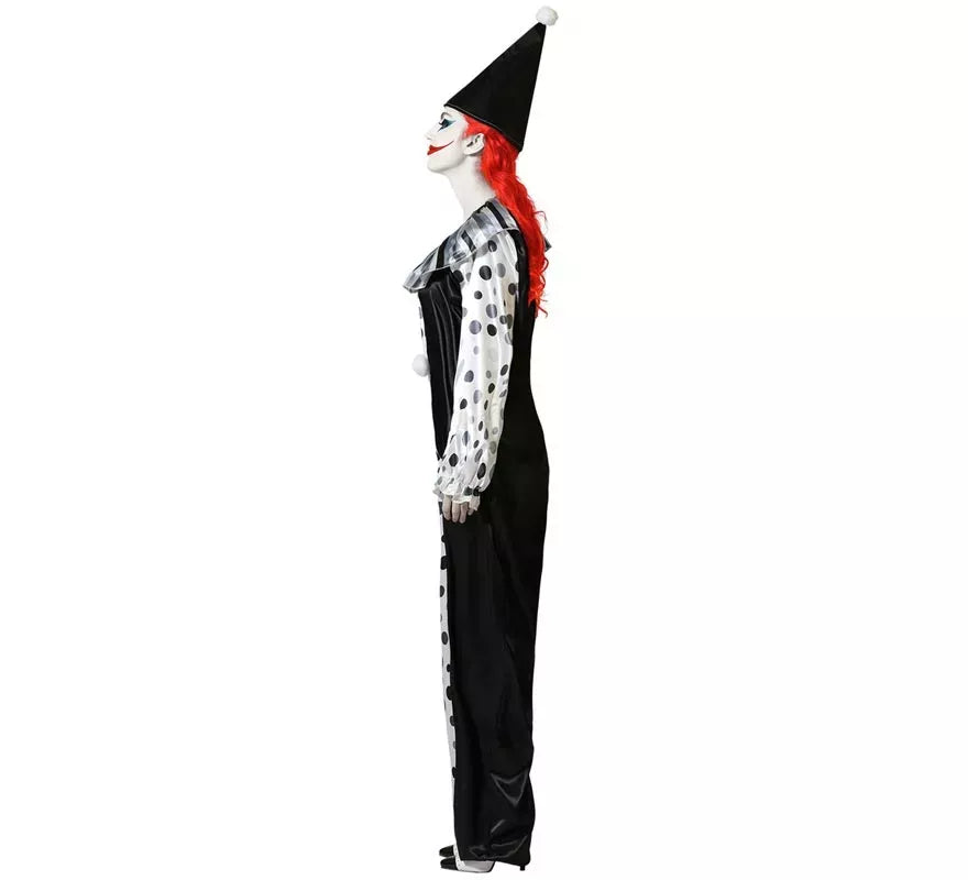 Disfraz de Payaso Gris para adulto