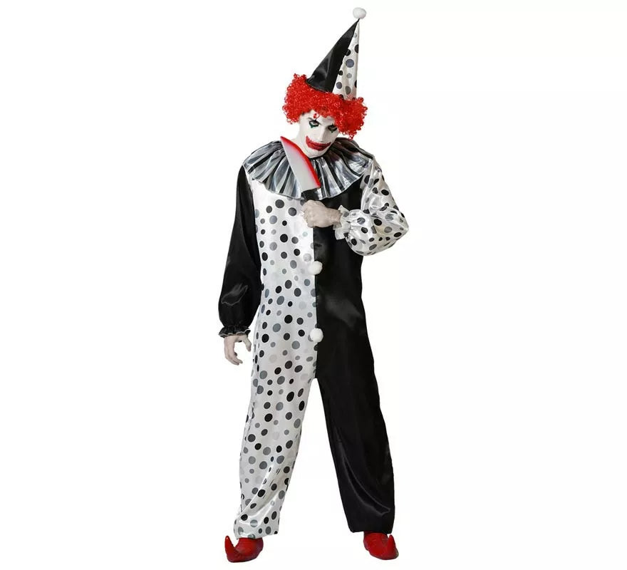 Translation missing: es.Disfraz de Payaso Gris para adulto