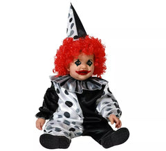 Costume da Clown Grigio per bambino e neonato