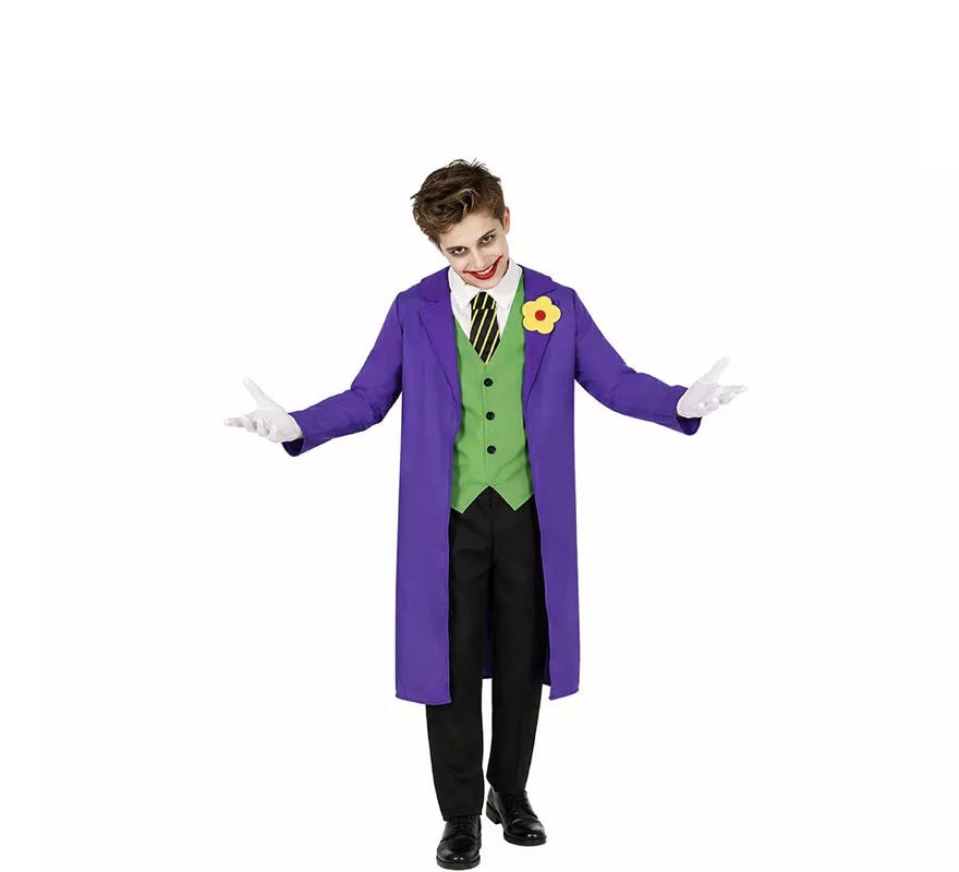 Disfraz de Payaso Joker para hombre