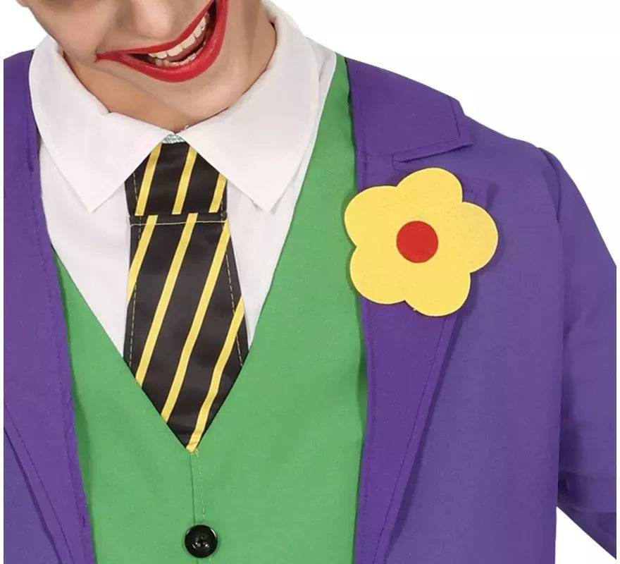 Translation missing: es.Disfraz de Payaso Joker para hombre