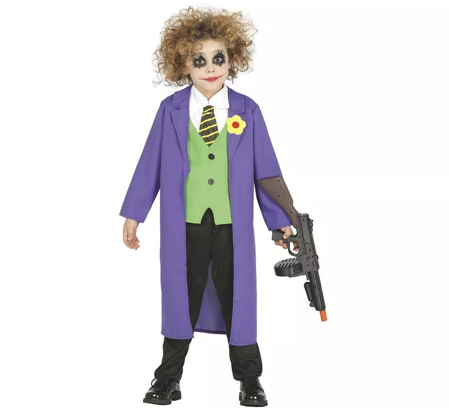 Translation missing: it.Disfraz de Payaso Joker para niño