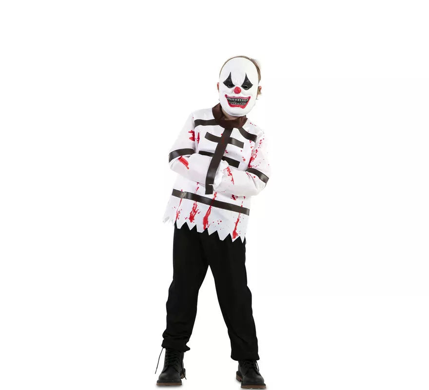 Translation missing: it.Disfraz de Payaso Maniaco para niño