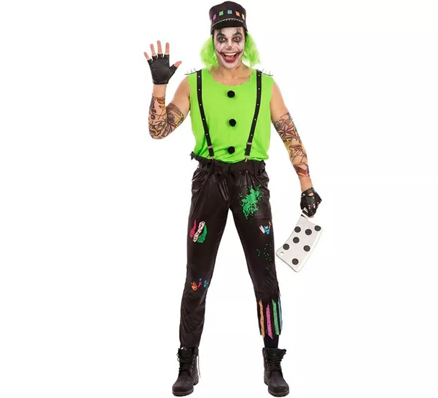 Translation missing: es.Disfraz de Payaso Motero para hombre