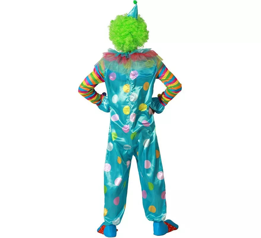 Translation missing: it.Disfraz de Payaso multicolor para hombre