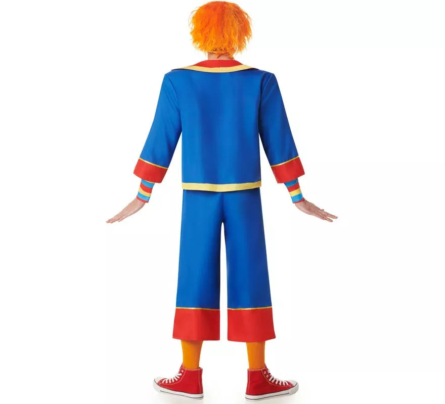 Translation missing: it.Disfraz de Payaso Multicolor para hombre